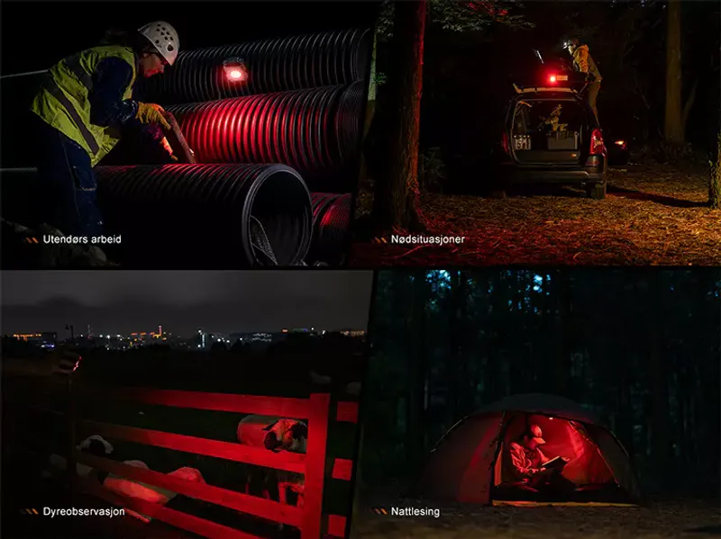 Fenix CL27R lanterne multifunksjonell lykt blå